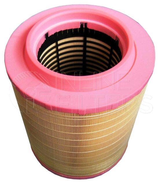 Inline FA17473. Air Filter Product – Radial Seal – Round Product Air filter product