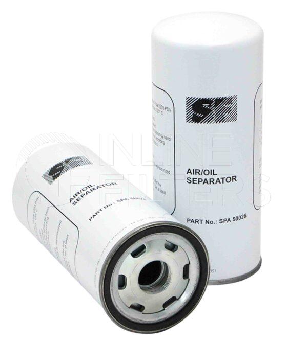 Inline FA17948. Air Filter Product – Compressed Air – Spin On Product Spin-on compressed air filter