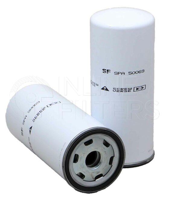 Inline FA17955. Air Filter Product – Compressed Air – Spin On Product Spin-on compressed air filter