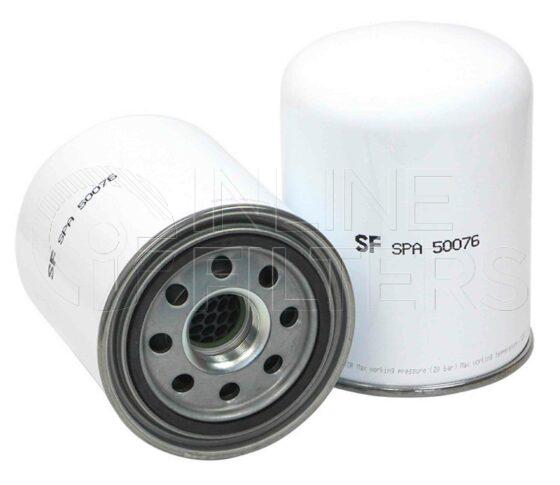 Inline FA17959. Air Filter Product – Compressed Air – Spin On Product Air filter product