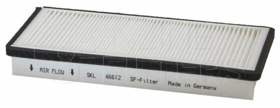 Inline FA17990. Air Filter Product – Panel – Oblong Product Air filter product