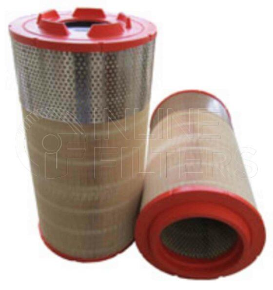 Inline FA17995. Air Filter Product – Radial Seal – Round Product Air filter product