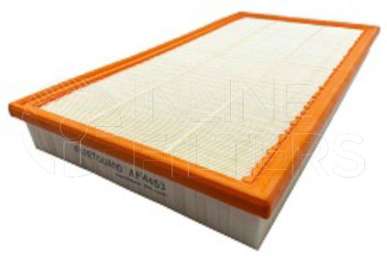 Inline FA18063. Air Filter Product – Panel – Oblong Product Air filter product
