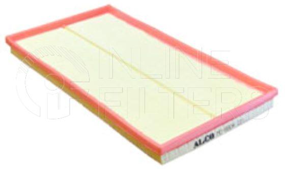 Inline FA18064. Air Filter Product – Panel – Oblong Product Air filter product
