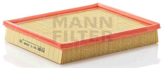 Inline FA18439. Air Filter Product – Panel – Oblong Product Air panel filter