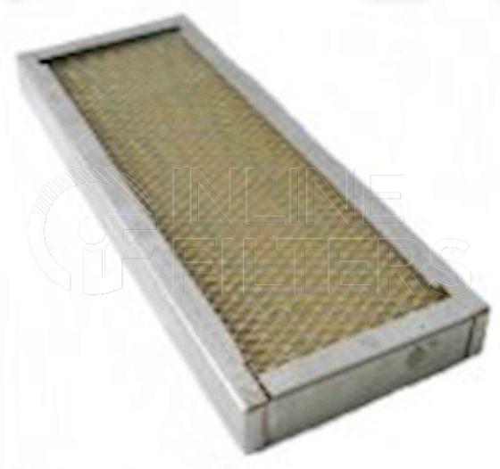 Inline FA18626. Air Filter Product – Panel – Oblong Product Panel air filter