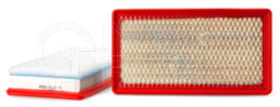 Inline FA18644. Air Filter Product – Panel – Oblong Product Air filter product