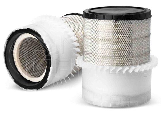 Inline FA18652. Air Filter Product – Radial Seal – Fins Product Air filter product