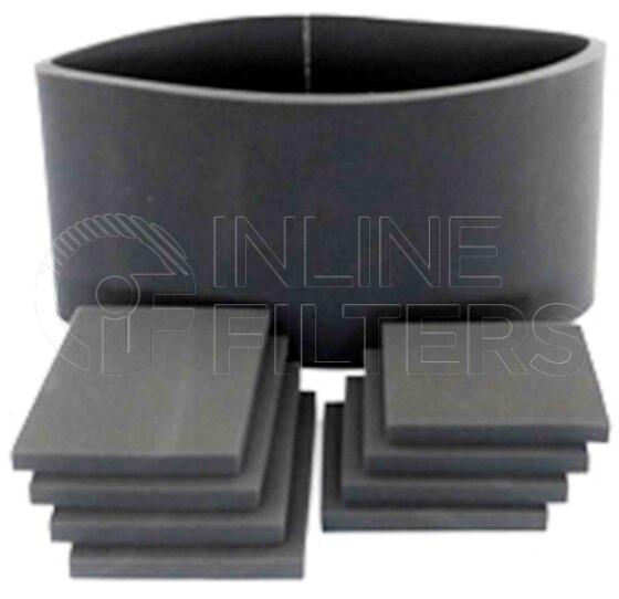 Inline FA18690. Air Filter Product – Band – Round Product Band air filter