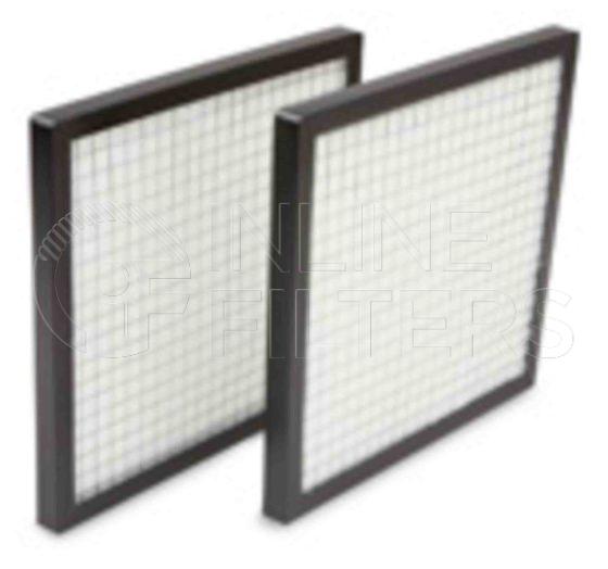 Inline FA18736. Air Filter Product – Panel – Oblong Product Air filter product