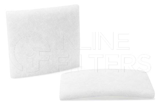Inline FA18856. Air Filter Product – Mat – Oblong Product Air filter product