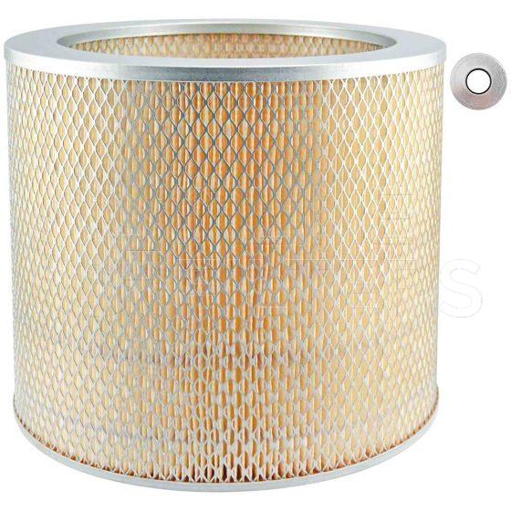 Inline FA18918. Air Filter Product – Cartridge – Round Product Air filter product Please Note Baldwin PA1626-2 has deeper pleats for longer life. Can use PA1626-2 in place of PA1626 but not other way round.
