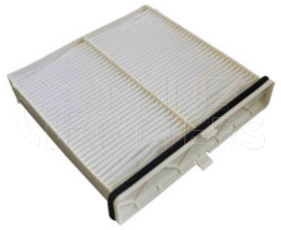 Inline FA19008. Air Filter Product – Panel – Oblong Product Panel air filter