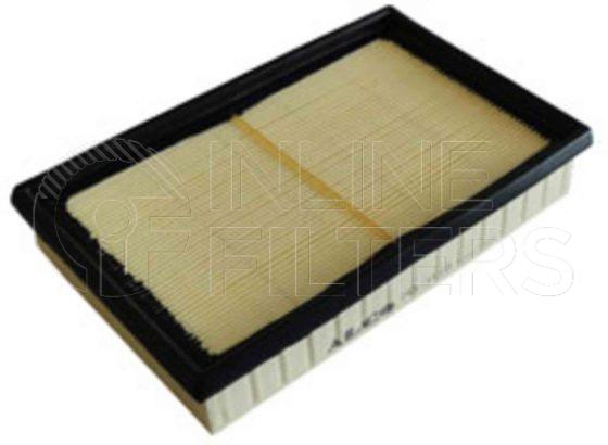 Inline FA19015. Air Filter Product – Panel – Oblong Product Air filter product