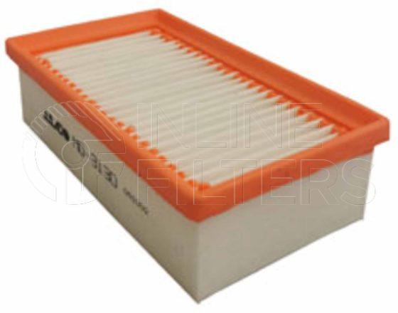 Inline FA19022. Air Filter Product – Panel – Oblong Product Air filter product