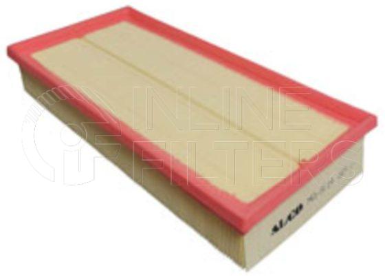 Inline FA19026. Air Filter Product – Panel – Oblong Product Panel air filter