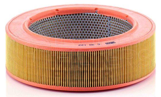 Inline FA19099. Air Filter Product – Cartridge – Round Product Filter