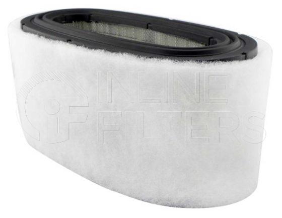Inline FA19117. Air Filter Product – Cartridge – Oval Product Filter