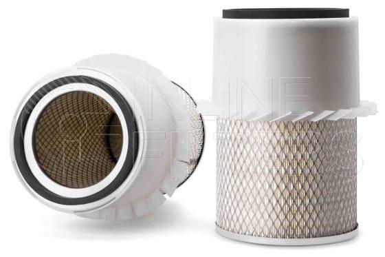 Inline FA19126. Air Filter Product – Cartridge – Fins Product Cartridge air filter with fins