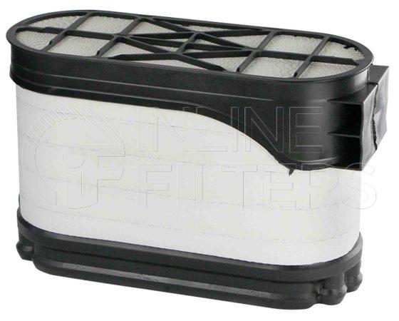 Inline FA19186. Air Filter Product – Cartridge – Oval Product Oval cartridge air filter