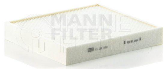 Inline FA19224. Air Filter Product – Panel – Oblong Product Filter
