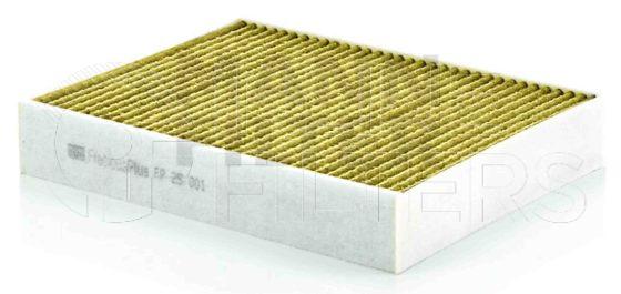 Inline FA19225. Air Filter Product – Panel – Oblong Product Oblong panel air filter