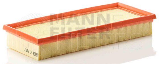 Inline FA19313. Air Filter Product – Panel – Oblong Product Filter