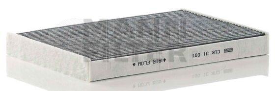 Inline FA19344. Air Filter Product – Panel – Oblong Product Filter