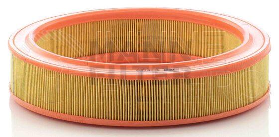 Inline FA19351. Air Filter Product – Cartridge – Round Product Filter