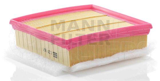 Inline FA19354. Air Filter Product – Panel – Oblong Product Filter