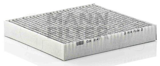 Inline FA19355. Air Filter Product – Panel – Oblong Product Filter