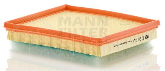 Inline FA19406. Air Filter Product – Panel – Oblong Product Oblong panel air filter