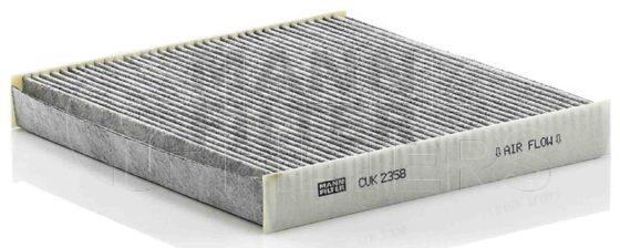 Inline FA19414. Air Filter Product – Panel – Oblong Product Filter