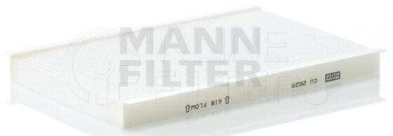 Inline FA19425. Air Filter Product – Panel – Oblong Product Filter