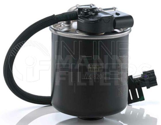 Inline FF30011. Fuel Filter Product – Push On – Round Product Fuel filter product