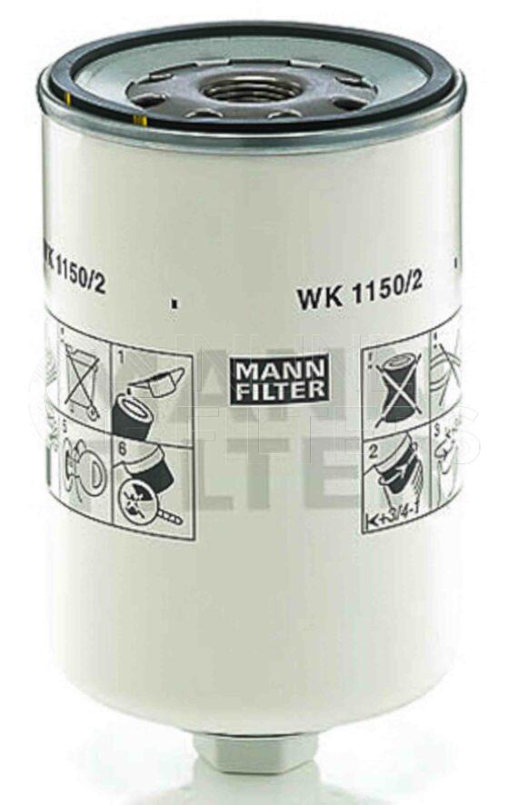 Inline FF30019. Fuel Filter Product – Spin On – Round Product Spin-on fuel filter 149mm version FIN-FF30599
