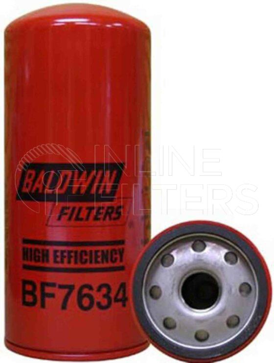 Inline FF30051. Fuel Filter Product – Spin On – Round Product Spin-on fuel filter Wide Can version FIN-FF30049