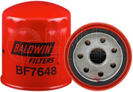 Inline FF30093. Fuel Filter Product – Spin On – Round Product Spin-on fuel filter