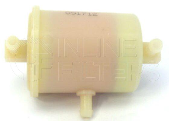 Inline FF30095. Plastic In-Line Fuel Filter. 9/32 In. Return Line.