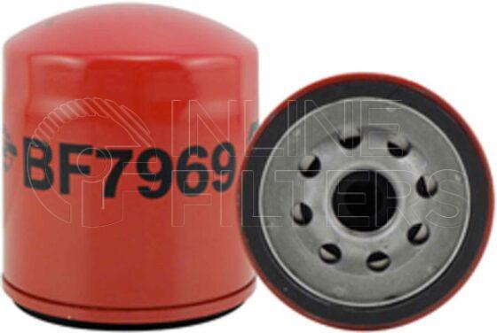 Inline FF30107. Fuel Filter Product – Spin On – Round Product Spin-on fuel filter