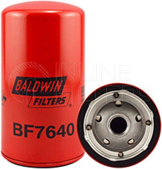 Inline FF30112. Fuel Filter Product – Spin On – Round Product Secondary spin-on fuel filter