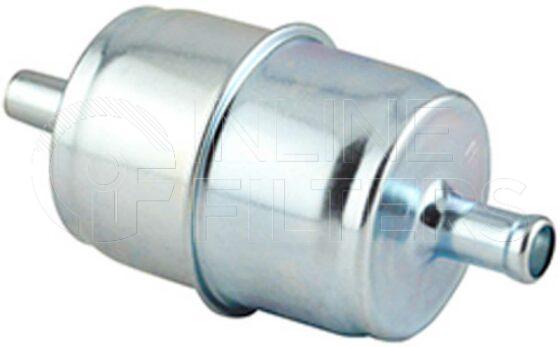 Inline FF30184. Fuel Filter Product – In Line – Metal Strainer Product Mesh strainer in-line fuel filter Inlet/Outlet OD 3/8in Lip One end Lip Both Ends version FIN-FF31571 1/2in Inlet/Outlet OD version FIN-FF30145