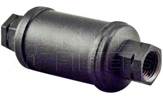 Inline FF30215. Fuel Filter Product – In Line – Plastic Product Fuel filter product