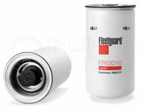 Inline FF30241. Fuel Filter Product – Spin On – Round Product Spin-on fuel filter Thread ID 93mm