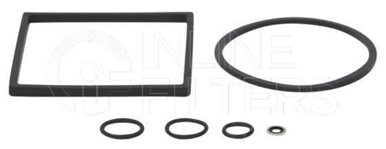 Inline FF30297. Fuel Filter Product – Accessory – Gasket Product Seal kit for bowl on fuel filter housing Housing FIN-FF30383 Clear Bowl FIN-FF30293 Drain Tap FIN-FF30339