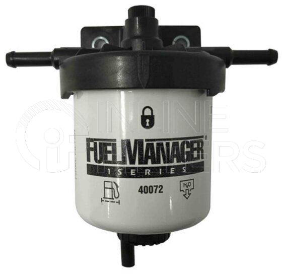 Inline FF30306. Fuel Filter Product – Housing – Complete Product Fuel assembly housing without bowl Bowl verion FIN-FF30271 Element FIN-FF30625