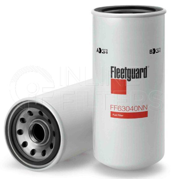 Inline FF30314. Fuel Filter Product – Spin On – Round Product Spin-on fuel filter