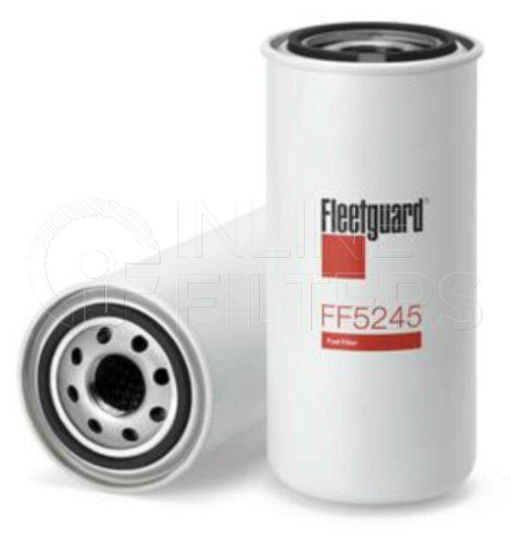 Inline FF30334. Fuel Filter Product – Spin On – Round Product Narrow can spin-on fuel filter Standard Can version FIN-FF30805