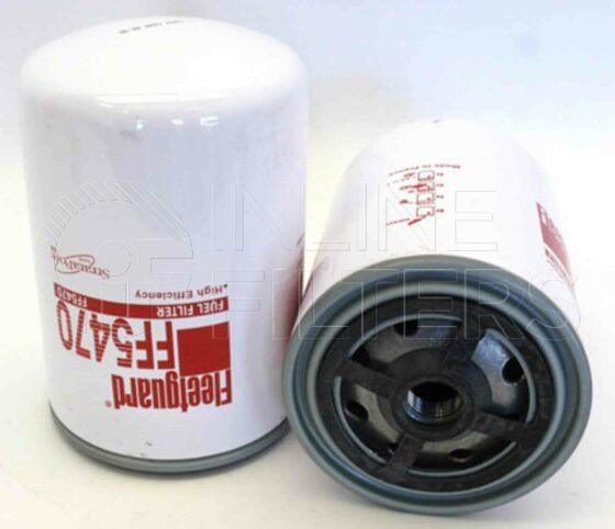 Inline FF30335. Fuel Filter Product – Spin On – Round Product Fuel filter product