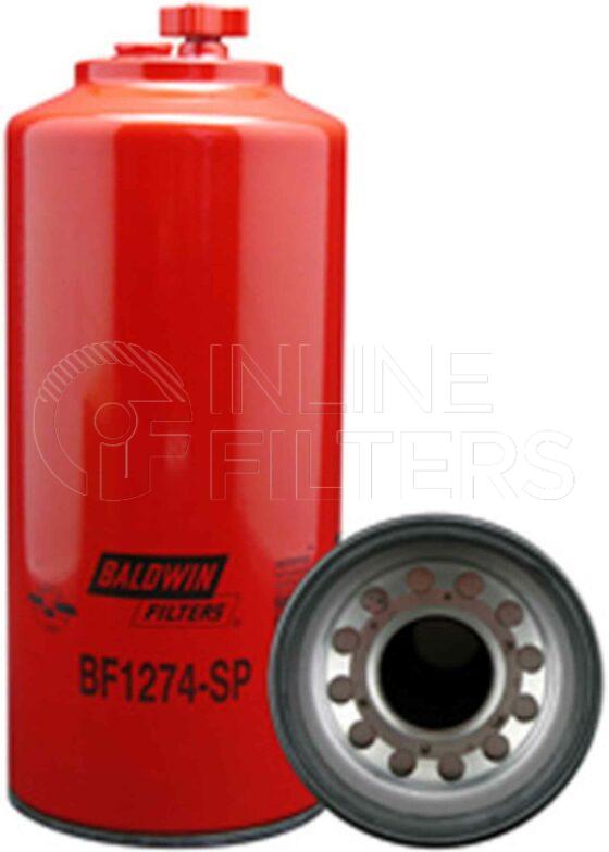 Inline FF30337. Fuel Filter Product – Spin On – Round Product Spin-on fuel/water separator
